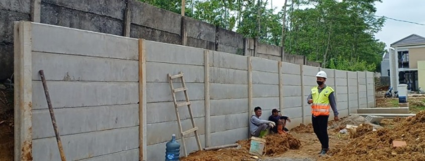 pagar panel beton